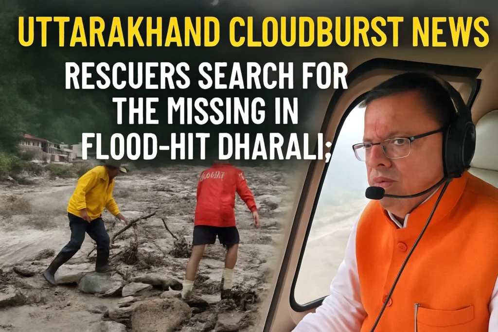 Uttarakhand Cloudburst News 2025