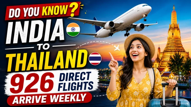 Veetrips India to Thailand Flight