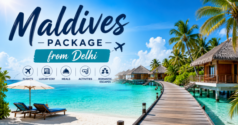 Veetrips Maldives package from Delhi