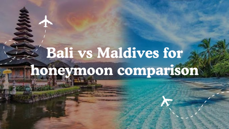 Veetrips Bali vs Maldives for honeymoon