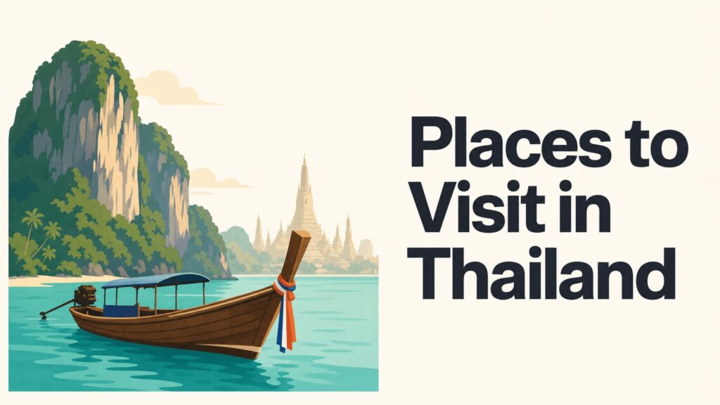 Veetrips Places to Visit in Thailand, Sorted by Region